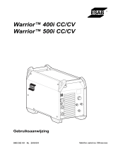 ESAB Warrior™ 400i cc/cv, Warrior™ 500i cc/cv Handleiding