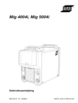 ESAB Mig 4004i, Mig 5004i Handleiding