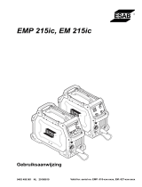 ESAB EMP 215ic, EM 215ic Handleiding