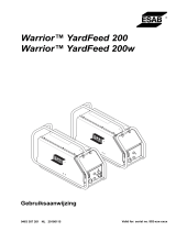 ESAB Warrior™ YardFeed 200w Handleiding