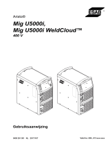 ESAB Mig U5000i WeldCloud™ Handleiding