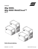 ESAB Mig 5000i, Mig 5000i WeldCloud™ Handleiding