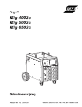 ESAB Mig 4002c, Mig 5002c, Mig 6502c Handleiding