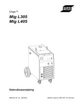 ESAB Mig L305 Handleiding