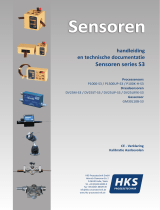 HKS Sensors Series S3 Technical Data NL Handleiding