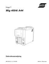 ESAB Mig 4004i A44 Handleiding