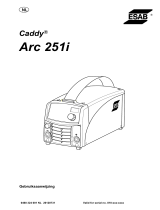 ESAB Caddy® 250 Arc 251i Handleiding