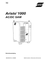 ESAB Aristo 1000 AC/DC SAW Handleiding