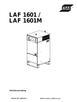ESAB LAF 1601 / LAF 1601M Handleiding
