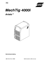 ESAB MechTig 4000i Aristo® MechTig 4000i Handleiding