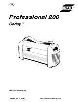 ESAB Professional 200 Caddy® Handleiding