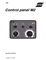 ESAB Control panel M2 Handleiding