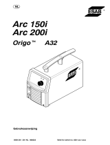 ESAB Origo™ Arc 200i Handleiding
