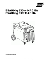 ESAB Mig 630tw Magma Handleiding