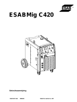 ESAB Mig C420 Handleiding