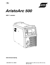 ESAB Aristo®Arc 500 Handleiding