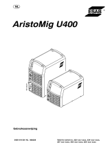ESAB Aristo®Mig U400 Handleiding