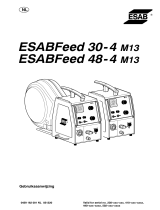 ESAB Feed 30-4 M13, Feed 48-4 M13 Handleiding