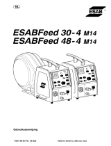 ESAB Feed 30-4 M14, Feed 48-4 M14 Handleiding
