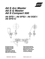 ESAB A6 SFE1 / SFE2 / SGE1 / SFE1C Handleiding