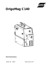 ESAB Origo™Mag C140 Handleiding