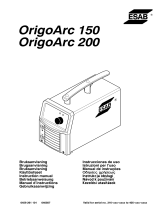 ESAB Origo™Arc 150 Handleiding