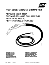 ESAB PSF 405C RS3 Handleiding