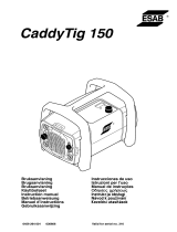 ESAB Caddy®Tig 150 Handleiding