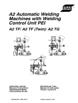 ESAB A2 Automatic welding machines Handleiding