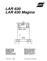 ESAB LAR 630 Magma Handleiding