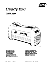 ESAB LHN 250, Caddy® Professional 250 Handleiding