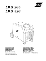 ESAB LKB 265, LKB 320, LKB 265 4WD, LKB 320 4WD Handleiding