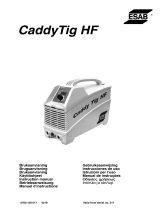 ESAB CaddyTig HF Handleiding