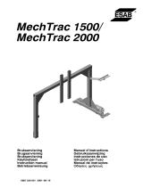 ESAB MechTrac 1500 / MechTrac 2000 Handleiding