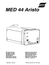 ESAB MED 44 Aristo® Handleiding