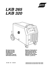 ESAB LKB 265, LKB 320 Handleiding