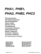 ESAB PHA 1, PHB 1, PHA 2, PHB 2, PHC 2 Handleiding