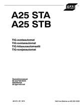 ESAB STA / STB A25 STA / STB Handleiding