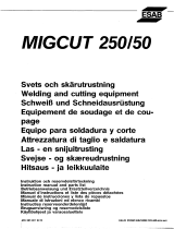 ESAB MIGCUT 250/50 Handleiding