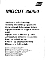 ESAB MIGCUT 250/50 Handleiding