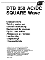 ESAB DTB 250 AC/DC Square wave Handleiding