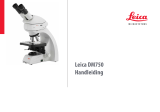 Leica Microsystems dm750 Handleiding