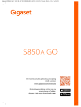 Gigaset S850A GO Gebruikershandleiding