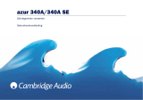 Cambridge Audio Azur 340A Handleiding