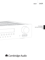 Cambridge Audio Azur 340R Handleiding