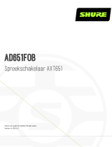 Shure AD651FOB Gebruikershandleiding