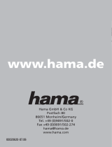 Hama 00020620 de handleiding