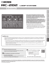 Boss RC-202 de handleiding