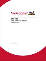 ViewSonic CDE4320 Gebruikershandleiding