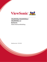 ViewSonic VA2055SA Gebruikershandleiding